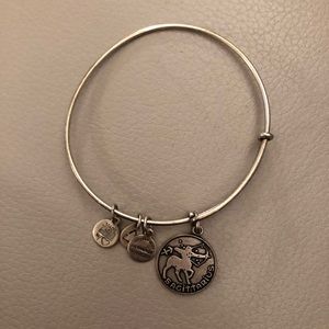 Alex and Ani silver tone Sagittarius bracelet